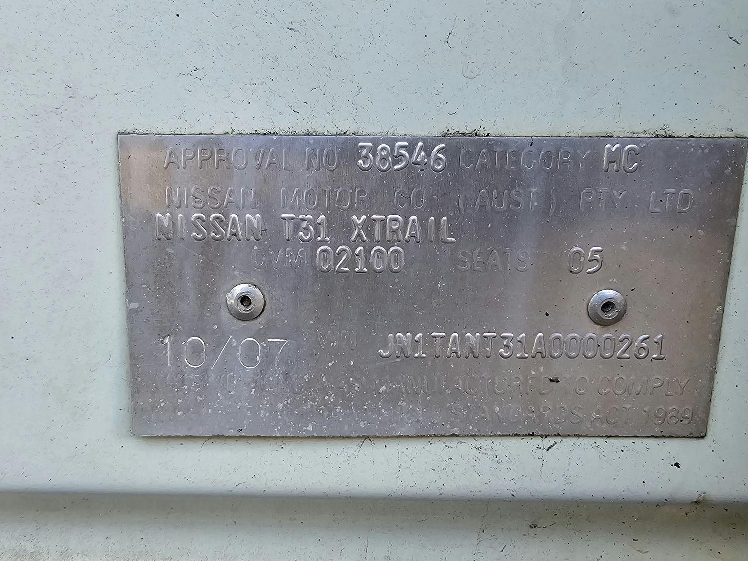 2008 Nissan Xtrail Horn View Auto part Horn Nissan Xtrail 2008