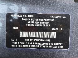 View Auto part Grab Handle Toyota Camry 2015