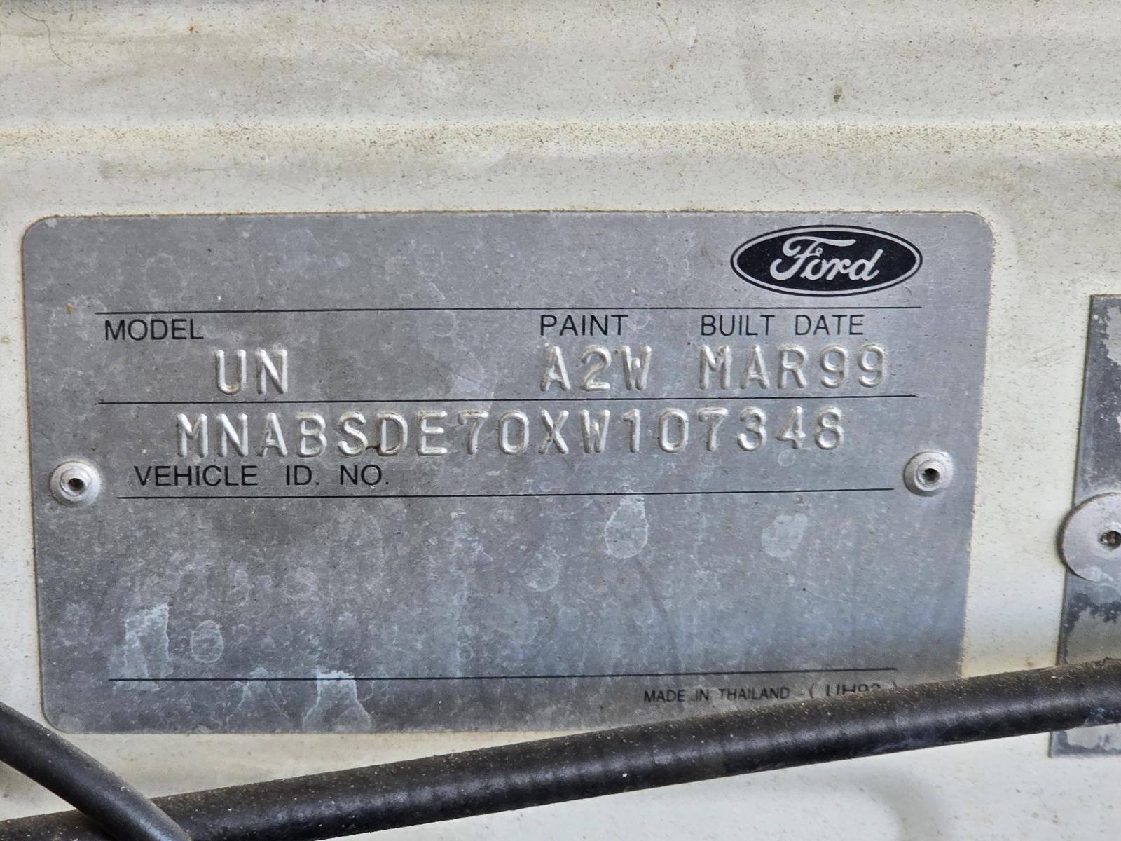 View Auto part Number Plate Lamp Ford Courier 1999