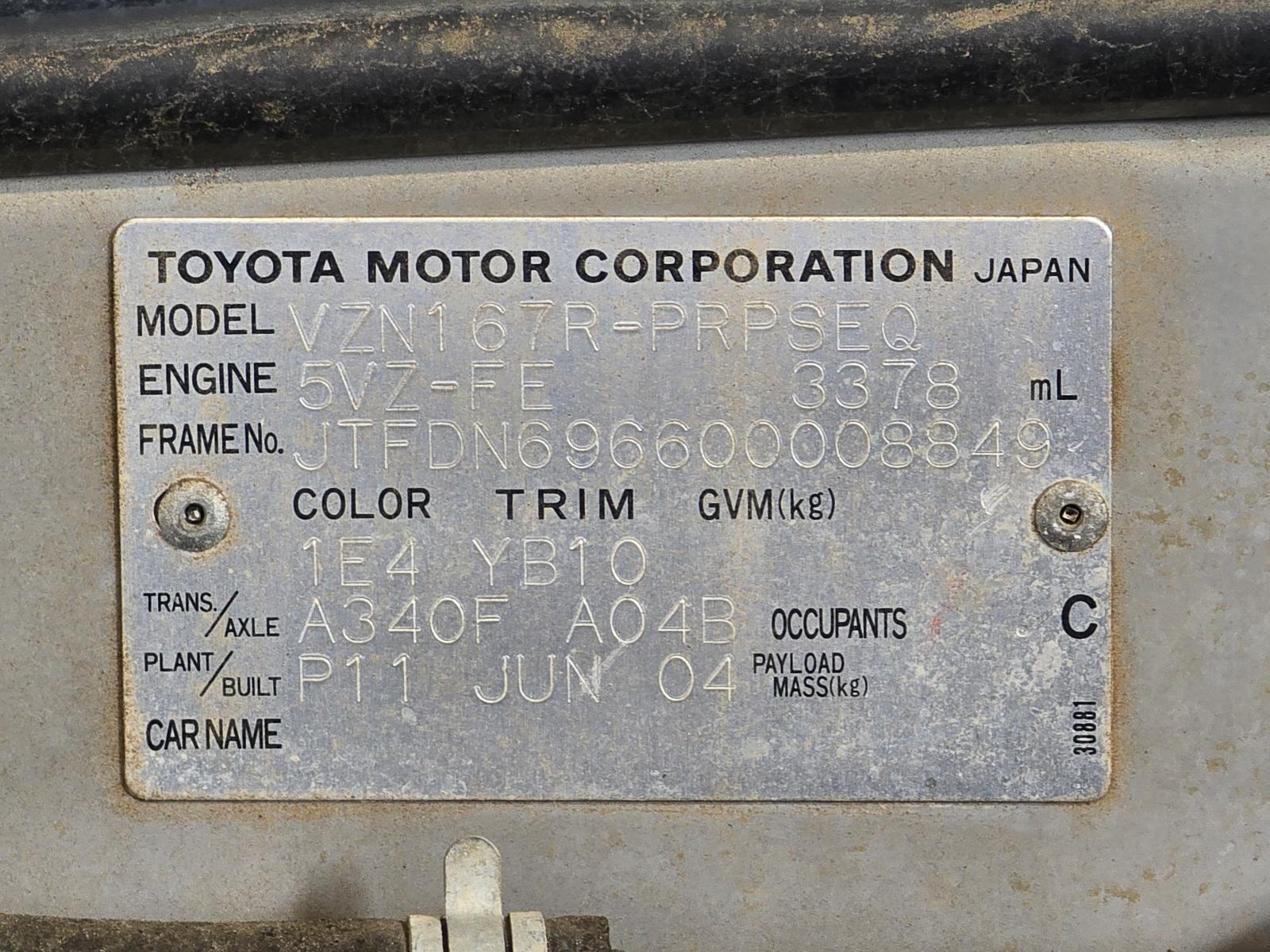 View Auto part Right Driveshaft Toyota Hilux 2004