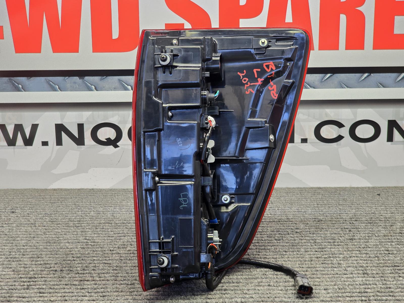 2025 Mazda Bt50 Left Taillight View Auto part Left Taillight Mazda Bt50 2025