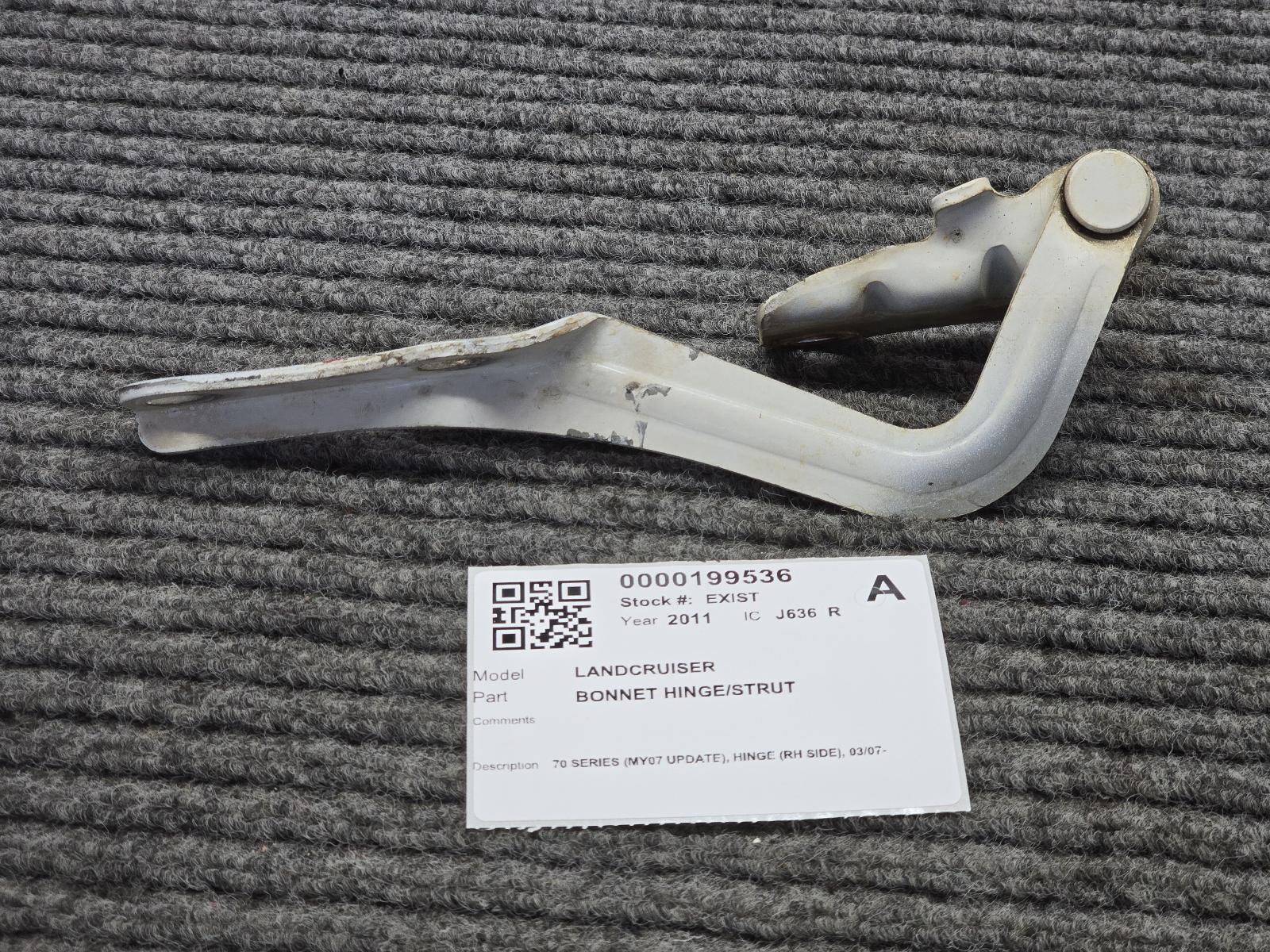 View Auto part Bonnet Hinge/Strut Toyota Landcruiser 2011