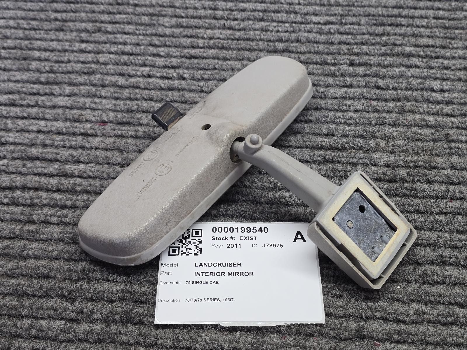 View Auto part Interior Mirror Toyota Landcruiser 2011